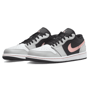 Air Jordan 1 Low Black Grey Pink