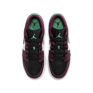 Air Jordan 1 Low GS Dark Beetroot Roma Green