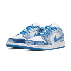 Air Jordan 1 Low GS Washed Denim