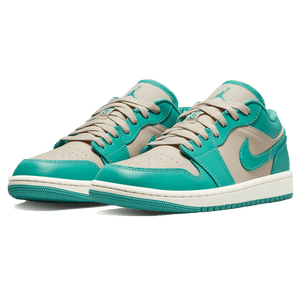 Air Jordan 1 Low Wmns Tropical Teal Sandy Beige