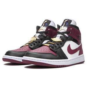 Air Jordan 1 Wmns Mid SE Gold Pendants