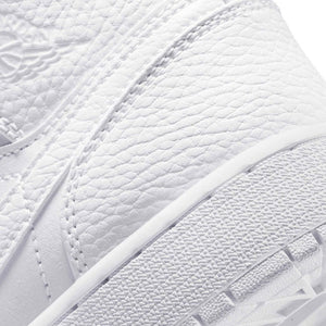 Air Jordan 1 Mid GS Triple White