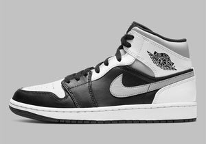 Air Jordan 1 Mid White Shadow