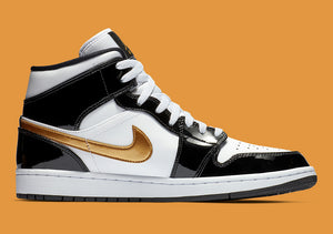 Air Jordan 1 Mid SE Black/Gold