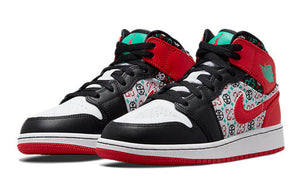 Air Jordan 1 Mid SE Ugly Christmas Sweater