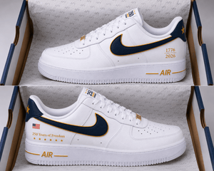 America 250 Air Force 1 Custom Shoes
