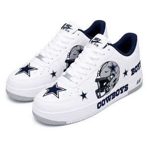 Dallas Cowboys White Air Force 1 Custom