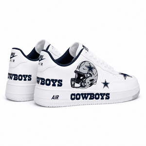 Dallas Cowboys White Air Force 1 Custom