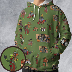 All-over Print Hoodie - CZMXCCCJ - - 1