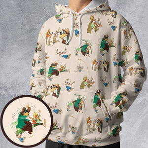 All-over Print Hoodie - 75AFKXTD - - 1
