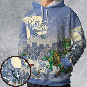 All-over Print Hoodie - 1J5RM69U - - 1
