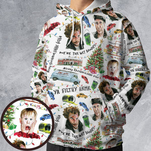 All-over Print Hoodie - UPRL8Y4N - - 1