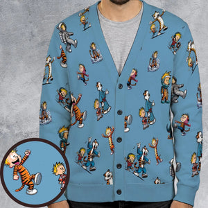 Comics Come To Life Calvin And Hobbes Cardigan