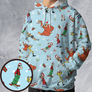 All-over Print Hoodie - CCAD5J82 - - 1