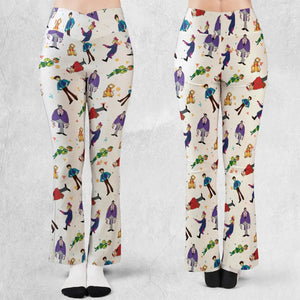 Around the World in 79 Days Flare Leggings