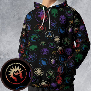 All-over Print Hoodie - M9TPZYC2 - - 1