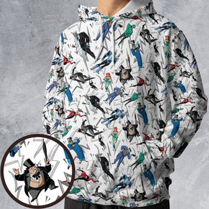 All-over Print Hoodie - - 1