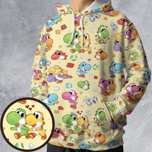 All-over Print Hoodie - MWQF9GRH - - 1