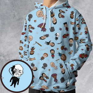 All-over Print Hoodie - 5TMQRHT4 - - 1