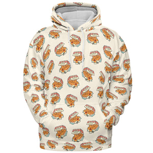 Kitten Nuggets Pattern All-over Print Hoodie