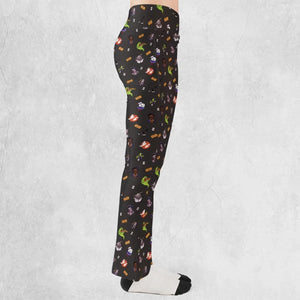 Ghostbusters Pattern Flare Leggings