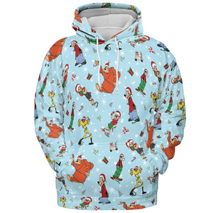 All-over Print Hoodie - CCAD5J82 - - 2