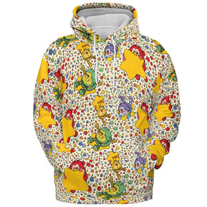All-over Print Hoodie - 9XQ854KB - - 2
