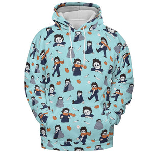All-over Print Hoodie - SMTWMGXZ - - 2