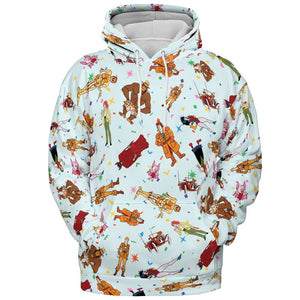 All-over Print Hoodie - 59FCWDNT - - 2