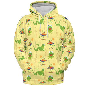 All-over Print Hoodie - VGJV5F9Q - - 2