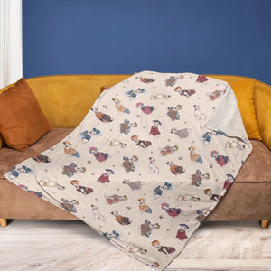 MagiCloth Costume Wishbone Fleece Blanket