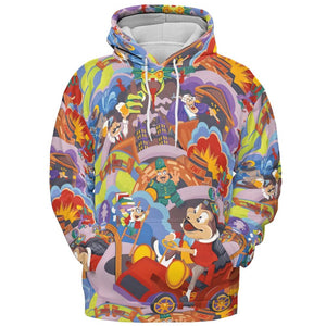 All-over Print Hoodie - SEHMLNBA - - 2