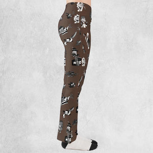 Treehouse of Horror The Simpsons Flare Leggings