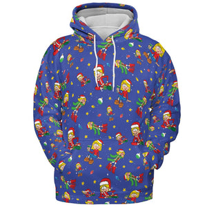 All-over Print Hoodie - STVPWXRM - - 2