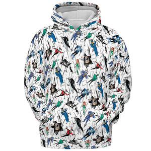 All-over Print Hoodie - - 2