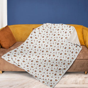 Nintendo Donkey Kong Characters Pattern Fleece Blanket