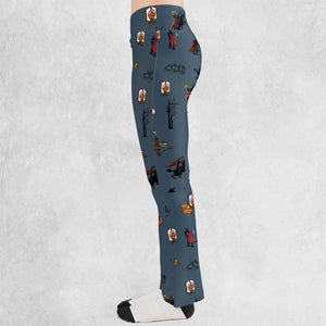 Headless Horseman Ichabod and Mr. Toad Flare Leggings