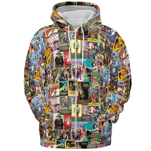All-over Print Hoodie - Q67WKZTX - - 3