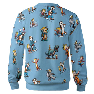 Comics Come To Life Calvin And Hobbes Cardigan