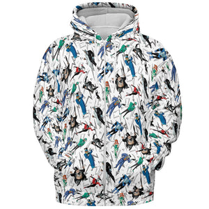 All-over Print Hoodie - - 3