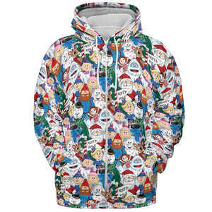 All-over Print Hoodie - 4B1CW9TT - - 3