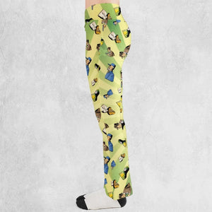Goons Of '66 DC Comics Flare Leggings