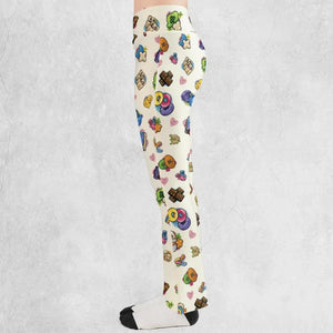 Nostalgic Candy From Your Childhood Flare Leggings