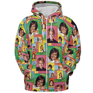 All-over Print Hoodie - HG29CHKM - - 3