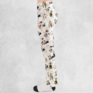 Bookish Wardrobe Wishbone Flare Leggings