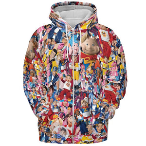All-over Print Hoodie - 2PV8WD9R - - 3