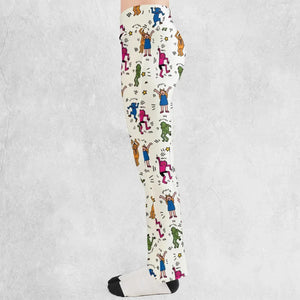 Dancing Muppets The Muppets Characters Flare Leggings
