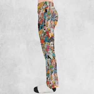 Archie Comics Characters Collage Flare Leggings