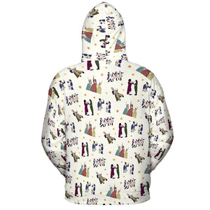 All-over Print Hoodie - HCCDCCXU - - 4