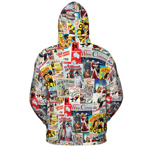 All-over Print Hoodie - 7D779KJE - - 4